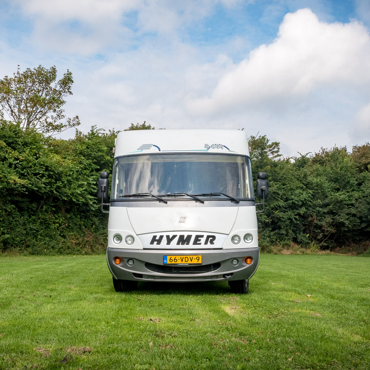 Hymer B644G met XXL garage